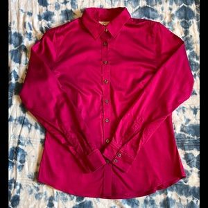 Banana republic non-iron fitted long sleeve button down.